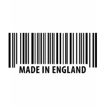 made in england bar code barcode t-shirts by Tomaniac made in england bar code barcode t-shirts