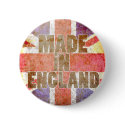 Made in England buttons by GenderTrends Made in England buttons