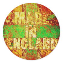 Made in England stickers