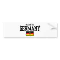 Made In Germany Bumper Stickers