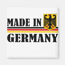 Made In Germany Fridge Magnet