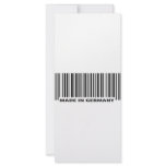 made in germany icon custom rack cards