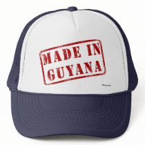 Made in Guyana hats