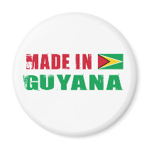 Made in Guyana Refrigerator Magnet