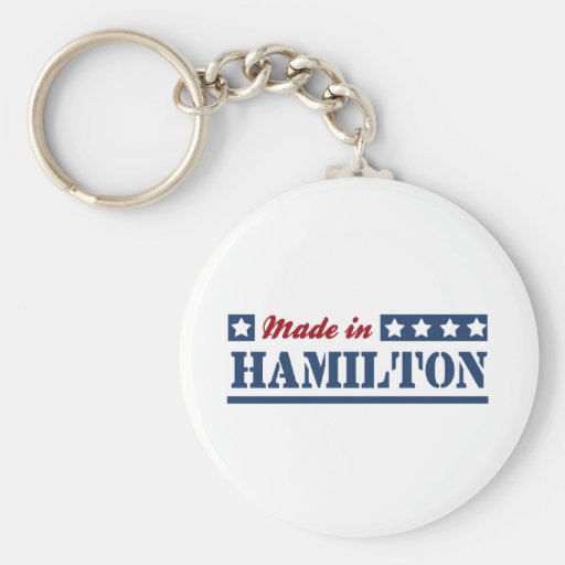 Made in Hamilton Keychain