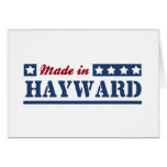 Made in Hayward Card
