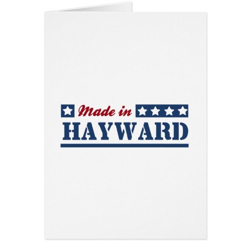 Made in Hayward Greeting Cards