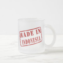 Made in Indonesia Coffee Mugs