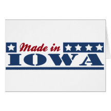 Made In Iowa Greeting Cards
