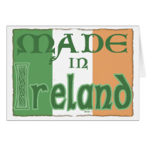Made in Ireland Card