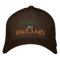 MADE  IN  IRELAND EMBROIDERED HATS