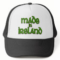 MADE IN IRELAND hats