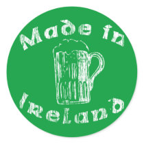 Made in Ireland stickers