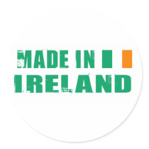 Made in Ireland stickers