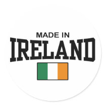 Made In Ireland stickers