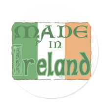 Made in Ireland Sticker