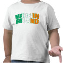 Made in Ireland T-Shirt by ruderetro Made in Ireland T-Shirt