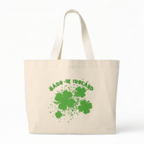 Made In Ireland with Shamrocks Products bags
