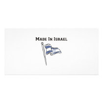 Made In Israel photo cards by EthnoShirts Made In Israel photo cards