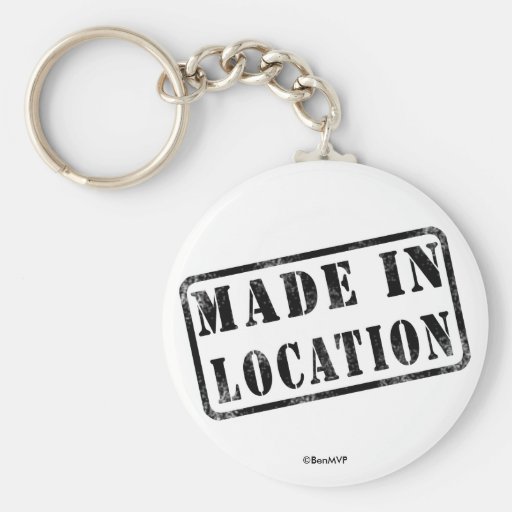 Made In... Key Chain