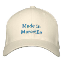 Made in Marseille embroidered hats