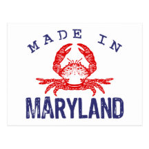Made In Maryland Postcards