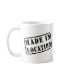 Made In... coffee mugs