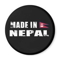 Made in Nepal magnets by repofcountries Made in Nepal magnets