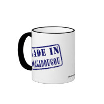 Made in Ouagadougou mugs