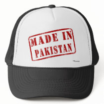 Made in Pakistan hats