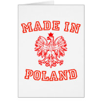 Made In Poland Cards