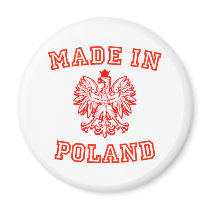 Made In Poland Refrigerator Magnets