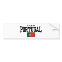 Made In Portugal Bumper Sticker