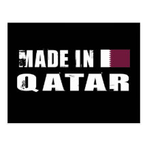 Made in Qatar Post Cards