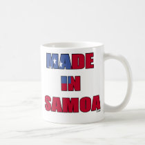Made in Samoa (Samoa Flag) mugs