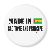 Made in Sao Tome and Principe magnets