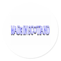 MADE IN SCOTLAND stickers