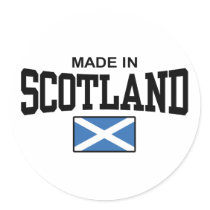 Made In Scotland Stickers