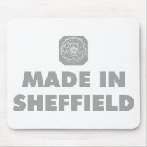 Made in Sheffield mousepads by Sheffieldgift Made in Sheffield mousepads