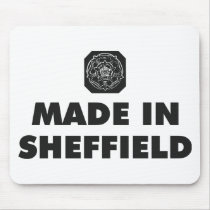 Made in Sheffield mousepads by Sheffieldgift Made in Sheffield mousepads