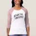 Ladies 3/4 Sleeve Raglan (Fitted)