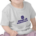 Made in Sheffield t-shirts by Sheffieldgift Made in Sheffield t-shirts