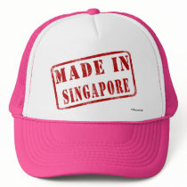 Made in Singapore hats