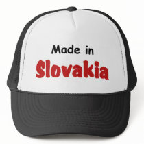 Made in Slovakia hats