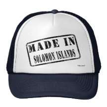 Made in Solomon Islands Hats