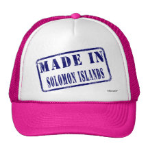 Made in Solomon Islands Hats