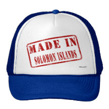 Made in Solomon Islands Hats