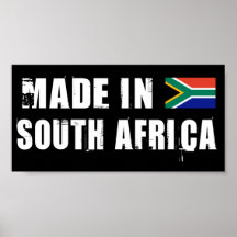 Made in South Africa Poster
