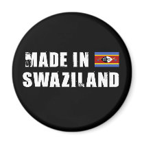 Made in Swaziland Fridge Magnets