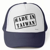 Made in Taiwan hats